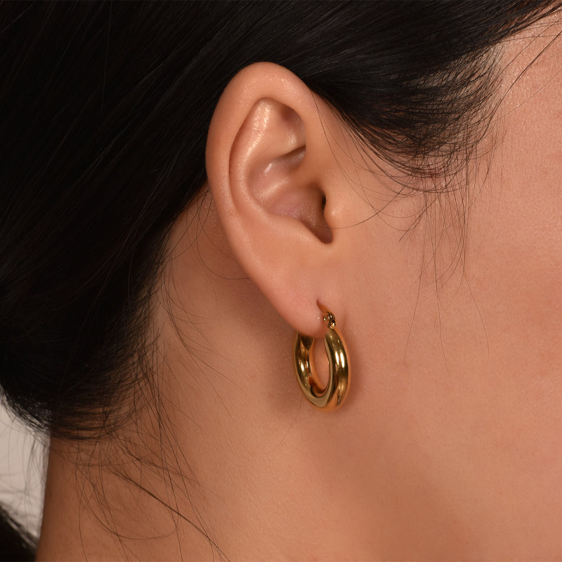 Classic Gold Stud Earrings for Everyday Wear