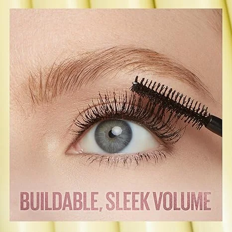 Lash Lengthening Mascara for Thick, Bold, Lifted Lashes - Buildable Eye Makeup Formulated to Strengthen and Condition with Rich Nutrients