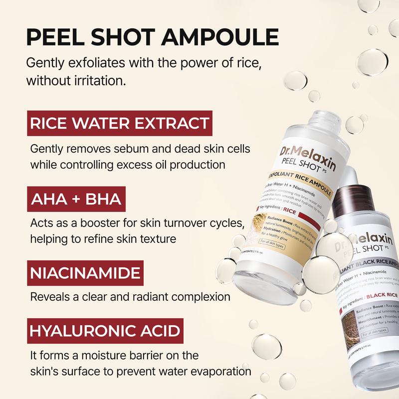 Serums for Brightening, Exfoliating, and Moisturizing