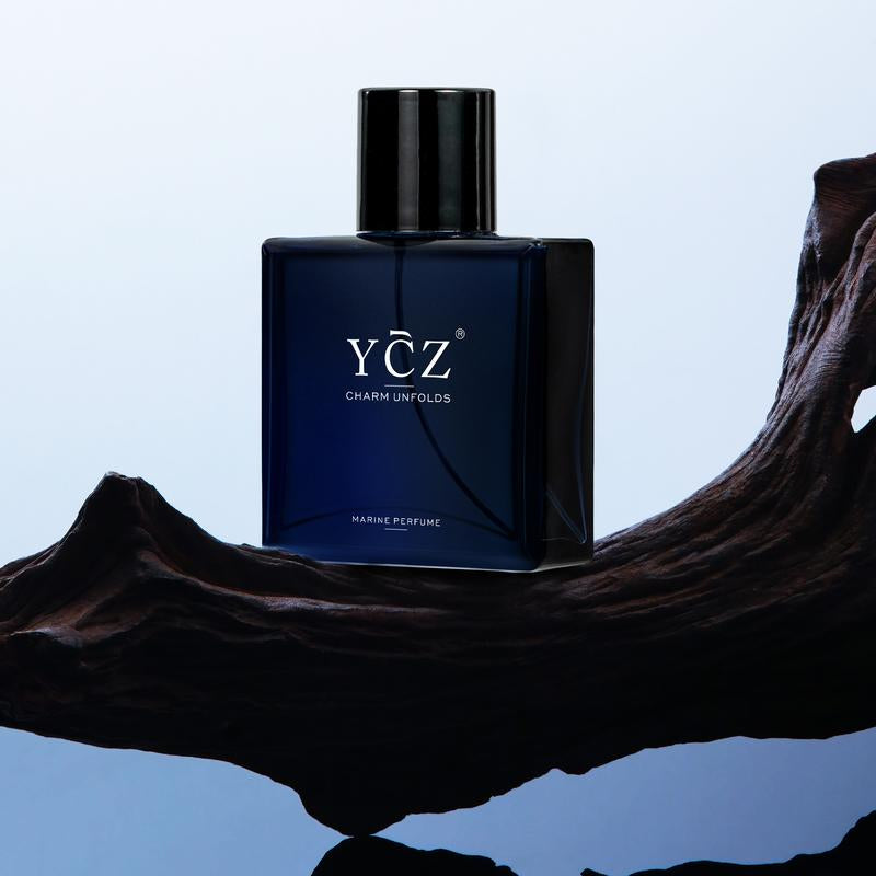 YCZ Perfumes Midnight Marine Eau De Parfum -Unisex 50ml Ocean Fresh Scent PremiumAromatic Woody Fragrance for Him & Her