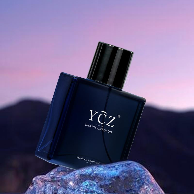 YCZ Perfumes Midnight Marine Eau De Parfum -Unisex 50ml Ocean Fresh Scent PremiumAromatic Woody Fragrance for Him & Her