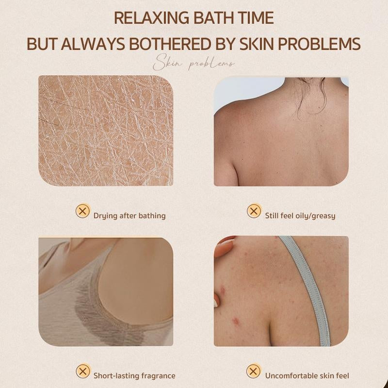 Let's smile 48 Hours Aroma & 72 Hours AROMA HYDRATEBODY WASH (Gold Edition)- gentle cleansing,suitable for all skin types, suitable for men and women - 250ml Luxurious