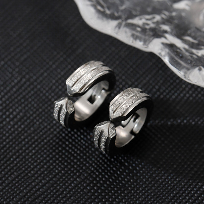 Geometric Stainless Steel Earrings - Rust-Proof & Trendy Statement Pieces