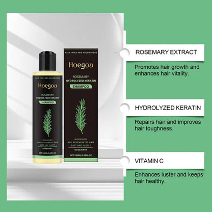 Rosemary Shampoo BoostHair Growth, Control Oil & Dandruff,Soothe Scalp lritation & RestoreShine-hz
