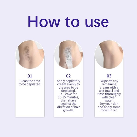 Body Hair Removal Cream, Hair Removal Cream Sensitive Skin,Gentle and Effective Depilatory Formula for Smooth Skin, Ideal for Legs, Arms, and Bikini Area, Suitable for Both Women and Men