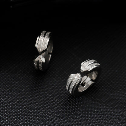 Geometric Stainless Steel Earrings - Rust-Proof & Trendy Statement Pieces