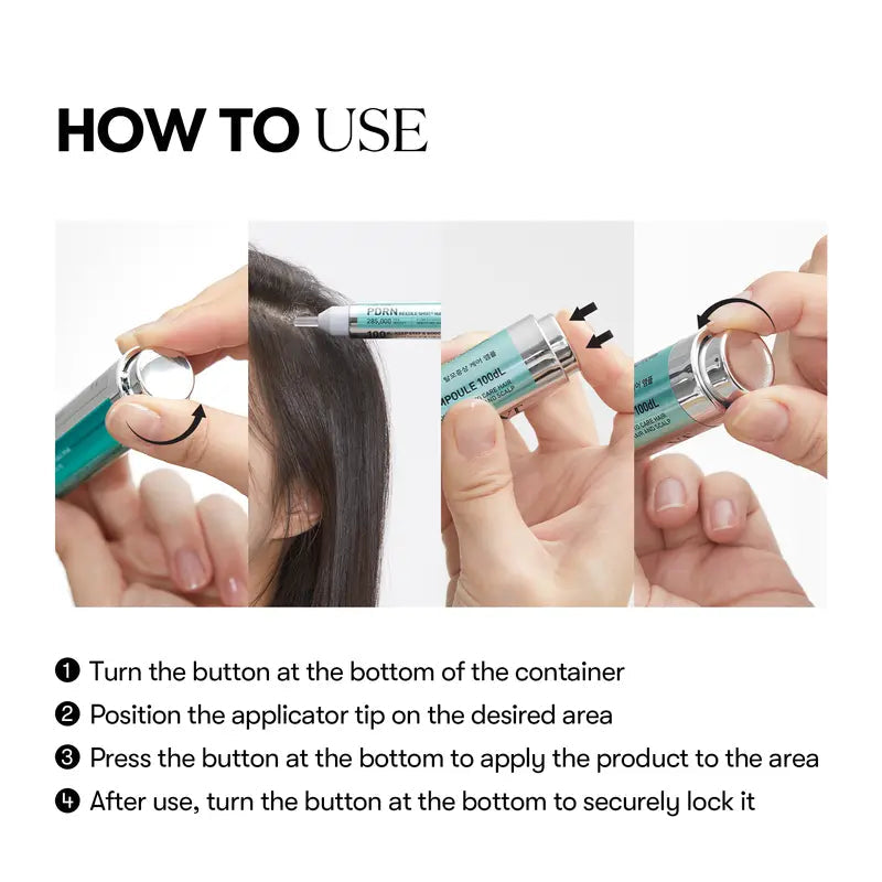 PDRN Reedle Shot Hair Ampoule 100dl 15ml | Hair Growth Hair loss treatment ampoule serum-hz