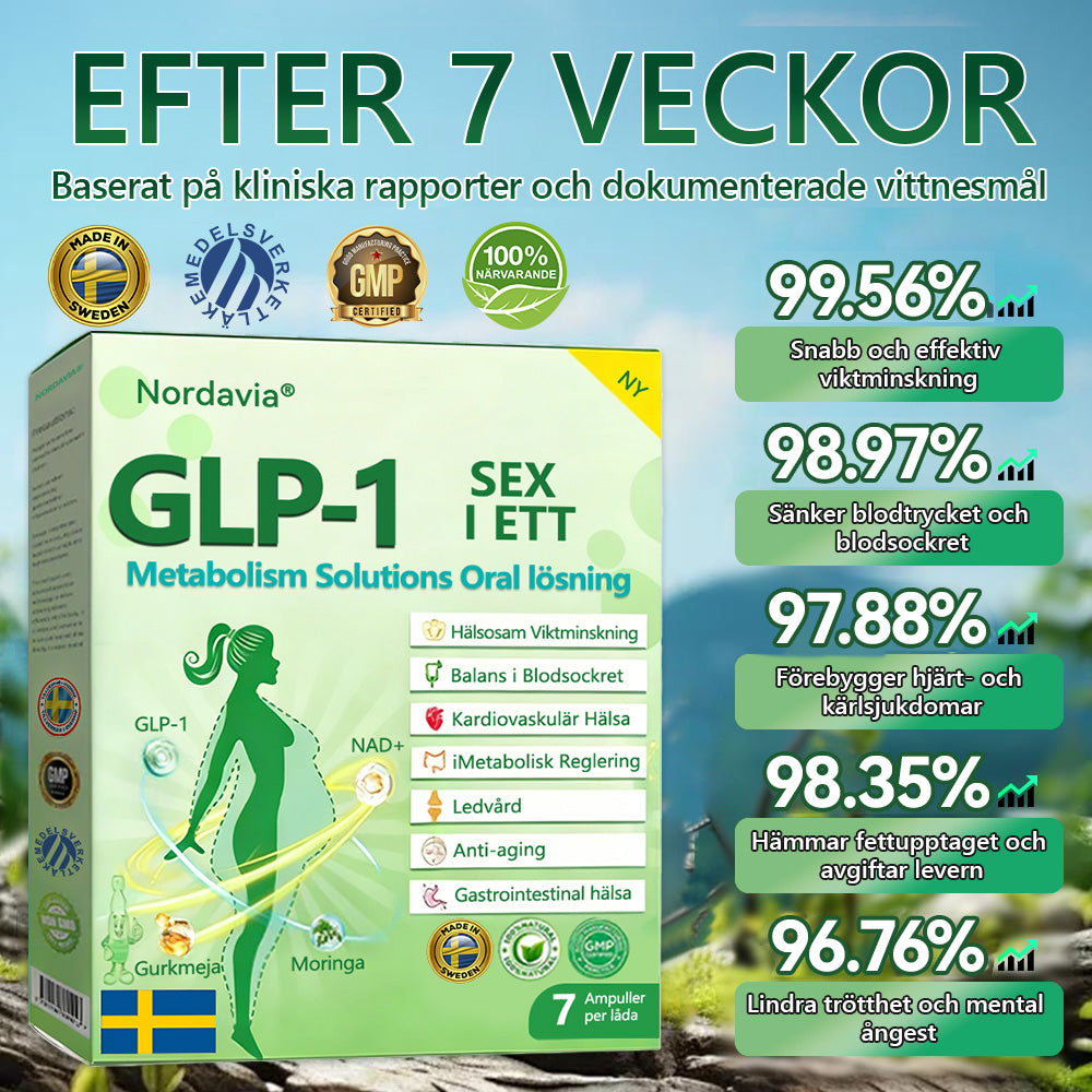 |𝑶𝒇𝒇𝒊𝒄𝒊𝒆𝒍𝒍 𝒃𝒖𝒕𝒊𝒌 | 𝑵𝒐𝒓𝒅𝒂𝒗𝒊𝒂®💖𝑮𝑳𝑷-1 𝑺𝒆𝒙-𝒊-𝒆𝒏 𝑴𝒆𝒕𝒂𝒃𝒐𝒍𝒊𝒔𝒎𝒍ö𝒔𝒏𝒊𝒏𝒈𝒂𝒓 𝑶𝒓𝒂𝒍𝒕 𝑳ö𝒔𝒏𝒊𝒏𝒈 (𝑩𝒂𝒓𝒂 𝒆𝒏 𝒈å𝒏𝒈 𝒐𝒎 𝒅𝒂𝒈𝒆𝒏, 𝒔𝒚𝒏𝒍𝒊𝒈𝒂 𝒇ö𝒓ä𝒏𝒅𝒓𝒊𝒏𝒈𝒂𝒓 𝒑å 7 𝒅𝒂𝒈𝒂𝒓)