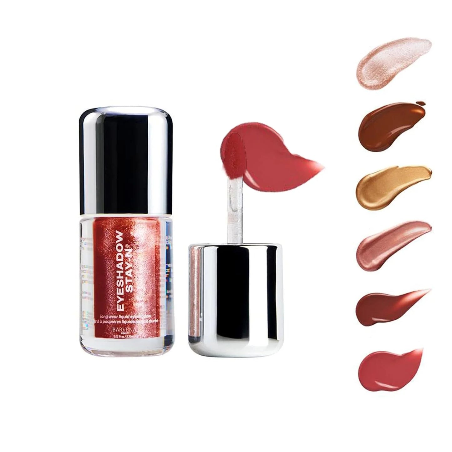 A Long-Lasting, Crease-Proof Liquid Eyeshadow, Glimmer Liquid Shadow, Sparkle Eyeshadow, Long Lasting Natural Blendable Eyeshadows Makeup Smooth Makeup For All Skin Types