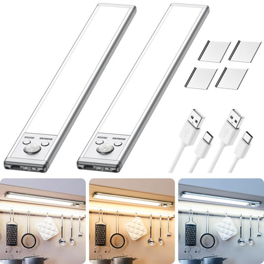 TAILEDEN Under CabinetLights, 76 LED MotionSensor Night Light indoor-LLH