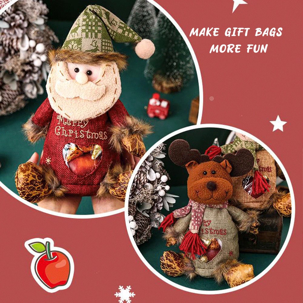 Last Day Promotion UpTo 65% ОFF AChristmasGift Bags zipper Design-LGH