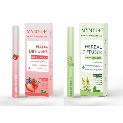Thyme and mint extracts for lung detoxification and oral air freshening, herbal diffusion pen relaxation stick Solution