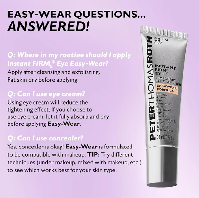 Peter Thomas Roth | Instant FIRMx® Eye Temporary Eye Tightener Easy-Wear Formula-XDX