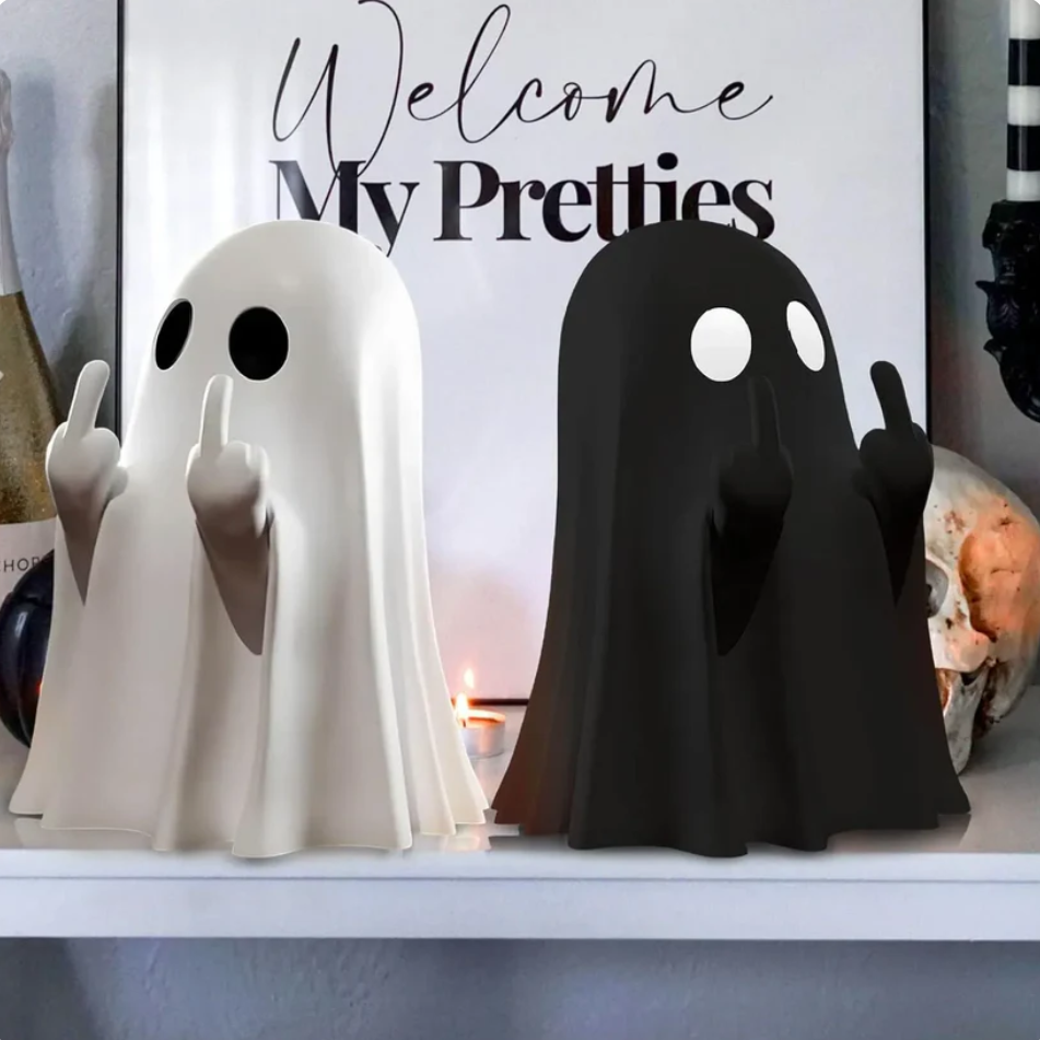 🔥Halloween Early Discount 🎁Halloween Ghost Figurine - Spooky Resin Ghost Statue-XDX