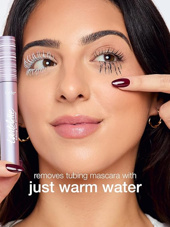 tartelette tubing mascara - black - full size & tarte opening act lash primer - full size