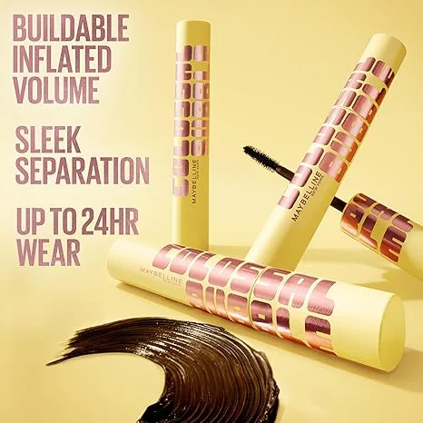 Lash Lengthening Mascara for Thick, Bold, Lifted Lashes - Buildable Eye Makeup Formulated to Strengthen and Condition with Rich Nutrients