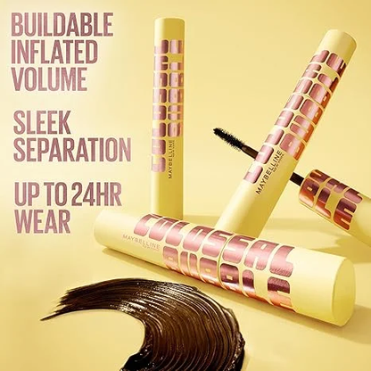 Lash Lengthening Mascara for Thick, Bold, Lifted Lashes - Buildable Eye Makeup Formulated to Strengthen and Condition with Rich Nutrients