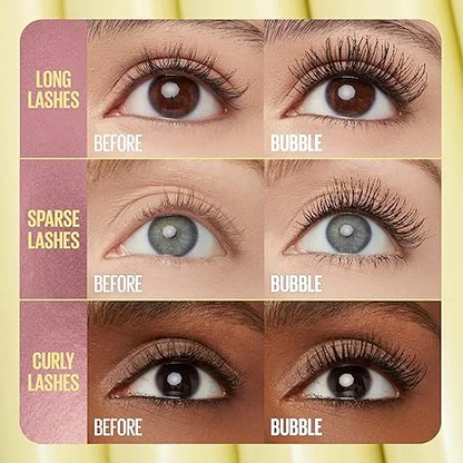Lash Lengthening Mascara for Thick, Bold, Lifted Lashes - Buildable Eye Makeup Formulated to Strengthen and Condition with Rich Nutrients