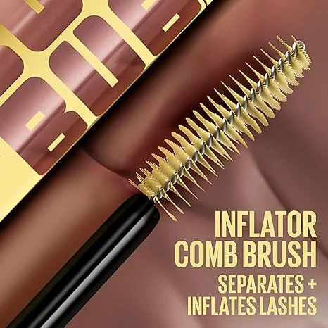 Lash Lengthening Mascara for Thick, Bold, Lifted Lashes - Buildable Eye Makeup Formulated to Strengthen and Condition with Rich Nutrients