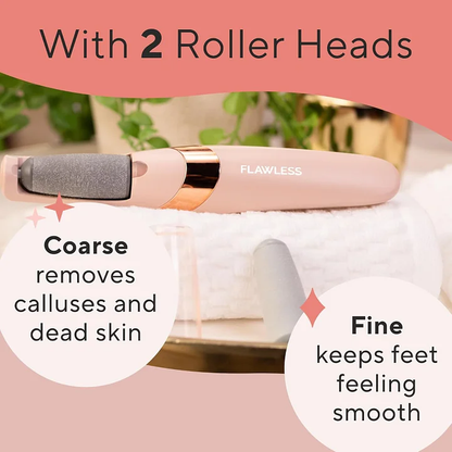 Electric Callus Remover for Feet, Professional Pedicure Kit Foot Scrubber for Dry, Dead, Cracked, Hard Skin, at Home Feet Spa Care Kit for Men & Women