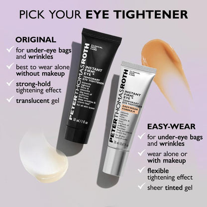 Peter Thomas Roth Instant FirmX Easy WearTemporary Eye Tightener (with Brush FREE!!!)