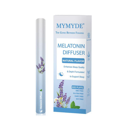 Thyme and mint extracts for lung detoxification and oral air freshening, herbal diffusion pen relaxation stick Solution