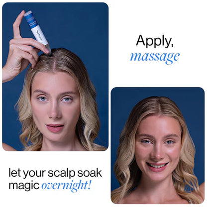 Be Bodywise Advanced Hair Growth Roll-On Serum | 3% Rosemary | 2% Aminexil | 3% Redensy l 2% Anagain | Precision Scalp Applicator | Paraben & Sulphate Free | Non oily and mess free-hz