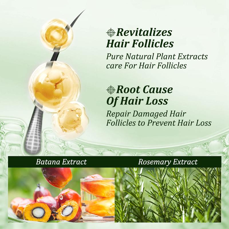 Batana Oil Shampoo -Promote Hair Growth,Strengthening,& Cleansing 10.14 0z (300ml) withNatural Extract for Healthy Hair