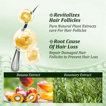 Batana Oil Shampoo -Promote Hair Growth,Strengthening,& Cleansing 10.14 0z (300ml) withNatural Extract for Healthy Hair