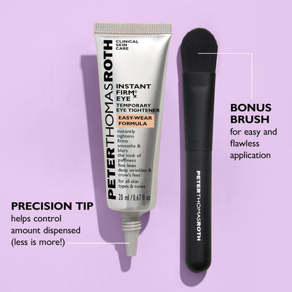 Peter Thomas Roth Instant FirmX Easy WearTemporary Eye Tightener (with Brush FREE!!!)