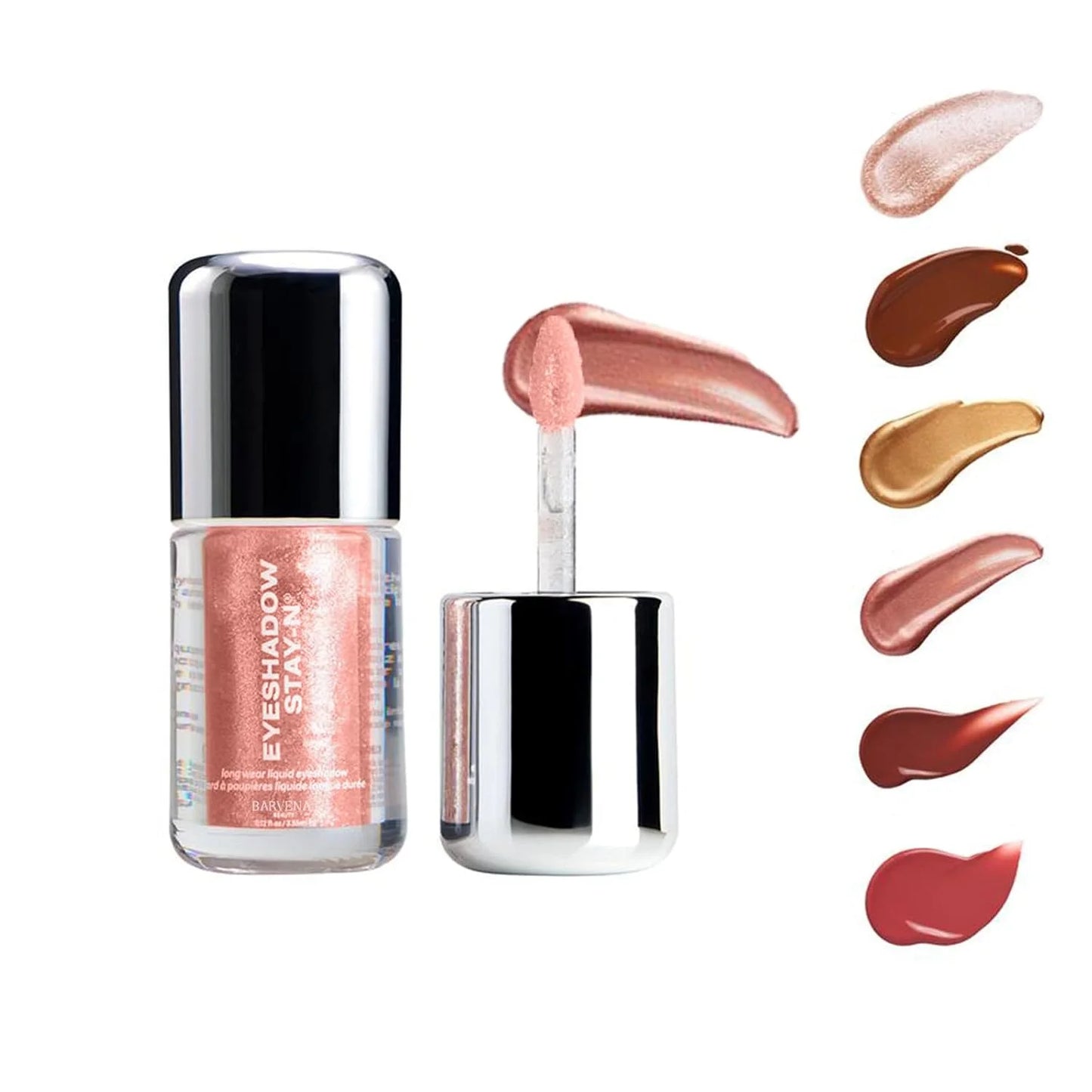 A Long-Lasting, Crease-Proof Liquid Eyeshadow, Glimmer Liquid Shadow, Sparkle Eyeshadow, Long Lasting Natural Blendable Eyeshadows Makeup Smooth Makeup For All Skin Types