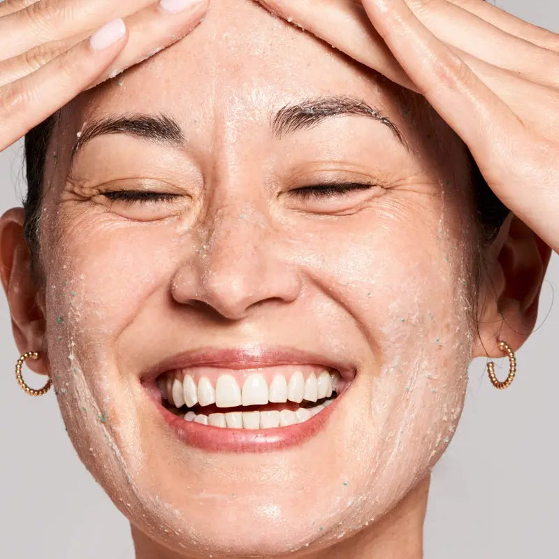 DermAppeal Microdermabrasion BeautyTreatment w/ V5 Crystal Technology Facial Exfoliate Tube - Powerful Microdermabrasion Skincare Treatment for All Skin Types Brightening Exfoliating Moisturizing Chemical Exfoliant