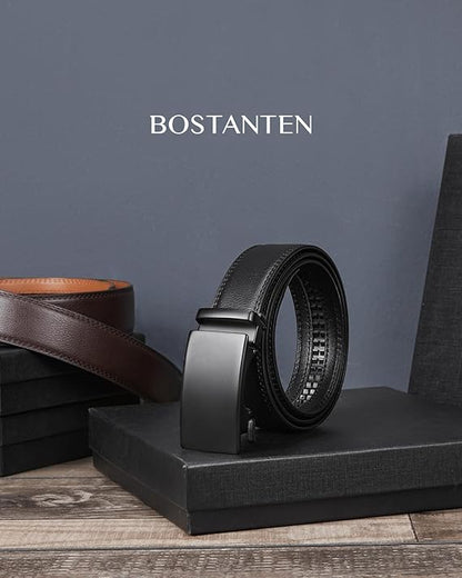 Mens Belt Leather Ratchet Belt