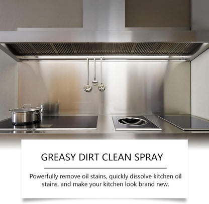 Gihens Heavy Oil Cleaner,2025 New Kitchen Degreaser Heavy-Duty Grease Remover for Stove, Fast-Acting All-Purpose Cleaner for Kitchen, Household-ZHP