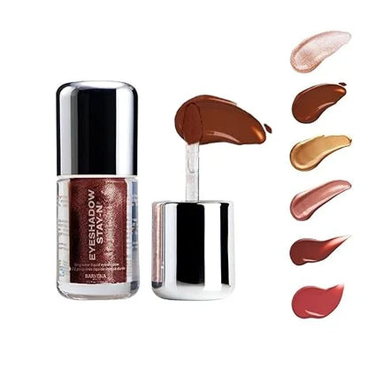 A Long-Lasting, Crease-Proof Liquid Eyeshadow, Glimmer Liquid Shadow, Sparkle Eyeshadow, Long Lasting Natural Blendable Eyeshadows Makeup Smooth Makeup For All Skin Types