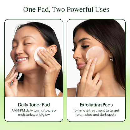 Korean Skincare Anti-Aging, Dark Spot & Wrinkle Minimizing Toner Pads with Snail Mucin, Centella Asiatica, Niacinamide, Peptide Complex - 100 ct.-hz