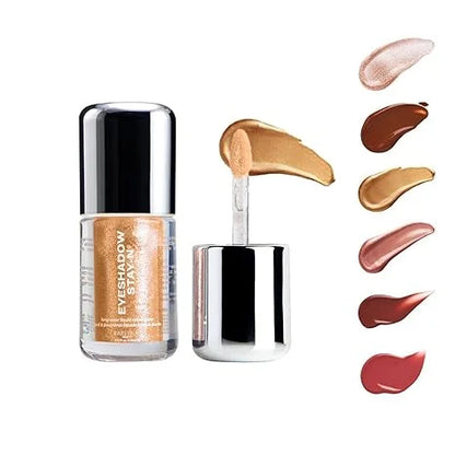 A Long-Lasting, Crease-Proof Liquid Eyeshadow, Glimmer Liquid Shadow, Sparkle Eyeshadow, Long Lasting Natural Blendable Eyeshadows Makeup Smooth Makeup For All Skin Types