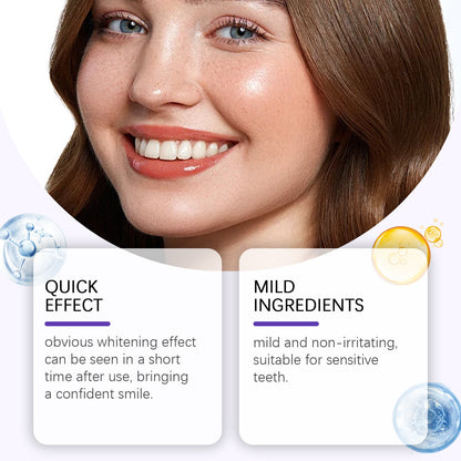 V34 Whitening Strips, Teeth Whitening Strips, Purple Tooth Whitening, Tooth Stain Treatment, Combining Whitening and Colour Correction-ZHP