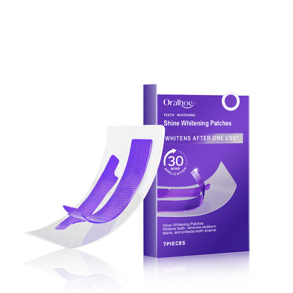 V34 Whitening Strips, Teeth Whitening Strips, Purple Tooth Whitening, Tooth Stain Treatment, Combining Whitening and Colour Correction-ZHP