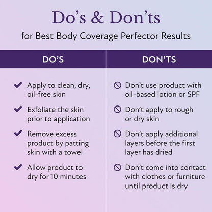 Natural Radiance Body Coverage Perfector .Waterproof Leg & Body Makeup -Tattoo Cover UpMakeup-3.5 Oz(Natural Radiance) with a brush