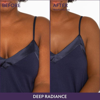 Natural Radiance Body Coverage Perfector .Waterproof Leg & Body Makeup -Tattoo Cover UpMakeup-3.5 Oz(Natural Radiance) with a brush