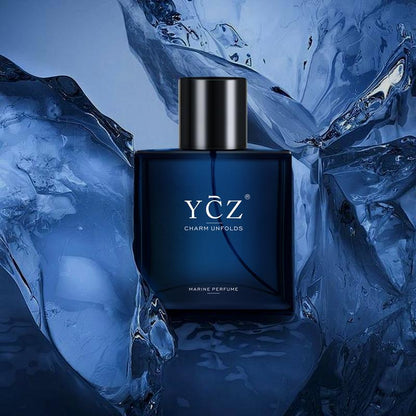 YCZ Perfumes Midnight Marine Eau De Parfum -Unisex 50ml Ocean Fresh Scent PremiumAromatic Woody Fragrance for Him & Her