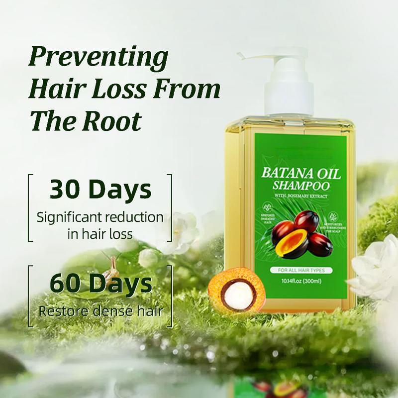 Batana Oil Shampoo -Promote Hair Growth,Strengthening,& Cleansing 10.14 0z (300ml) withNatural Extract for Healthy Hair