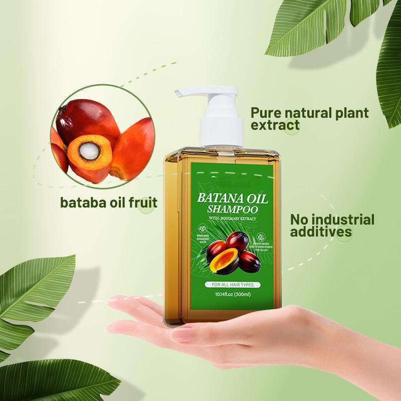 Batana Oil Shampoo -Promote Hair Growth,Strengthening,& Cleansing 10.14 0z (300ml) withNatural Extract for Healthy Hair